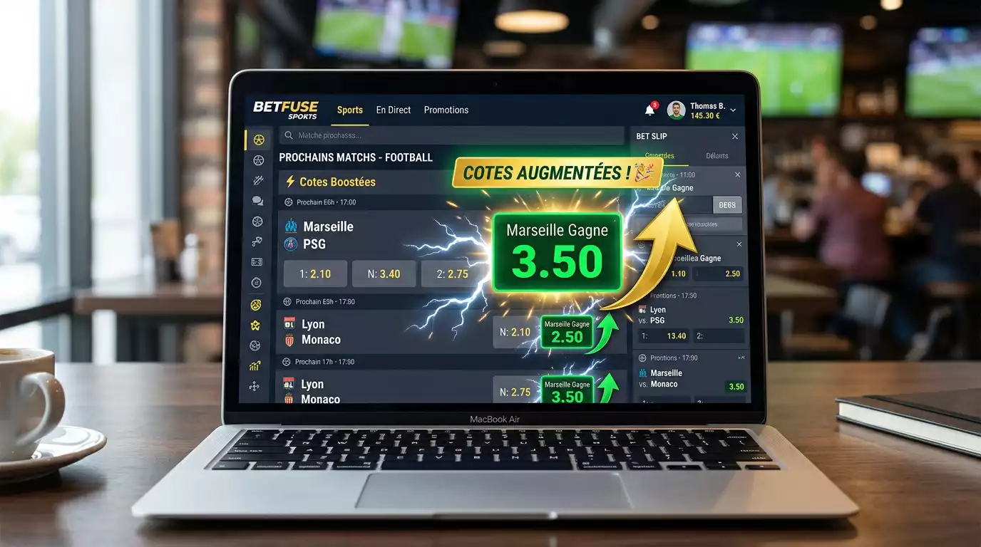 Cotes boostées et promotions UFC