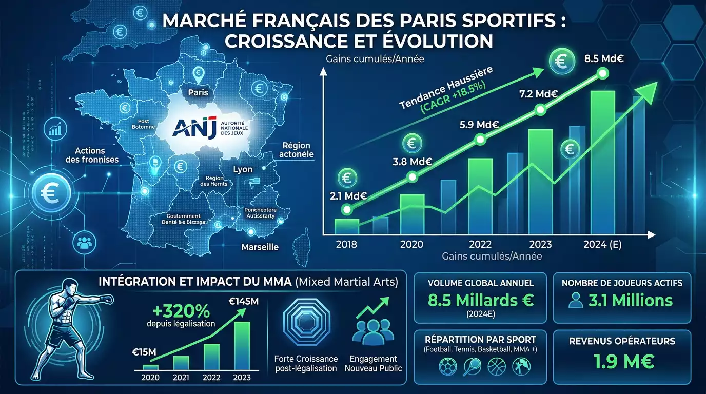 Marché des paris sportifs en France