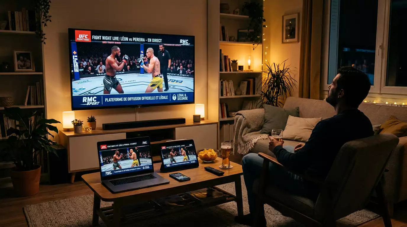 Regarder UFC en France streaming légal